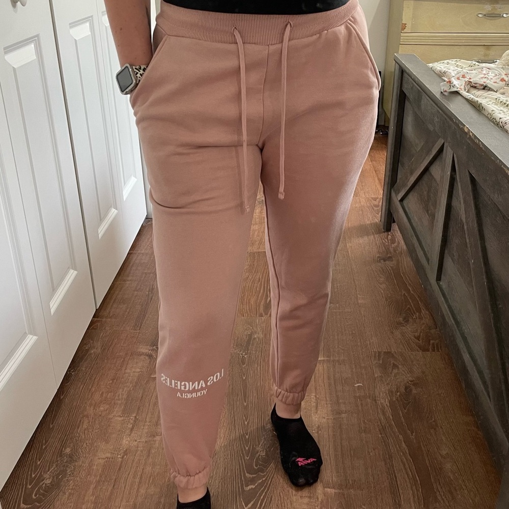 YoungLA Pink Joggers